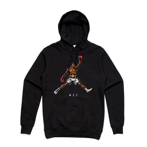 Streetwear on Demand ALI JMPMN HOODIE BLACK