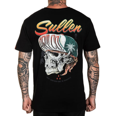 SULLEN ANOTHER DAY PREMIUM TEE SHIRT BLACK
