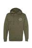 InkAddict BOLD WILL HOLD Pullover Hoodie ARMY