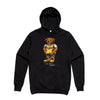 Streetwear on Demand BIGGIE BADBOY BEAR HOODIE BLACK