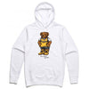 Streetwear on Demand BIGGIE BADBOY BEAR HOODIE WHITE