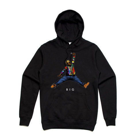 Streetwear on Demand BIGGIE JMPMN HOODIE BLACK