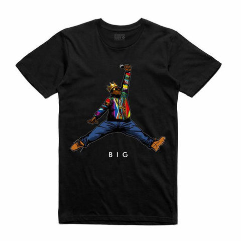 Streetwear on Demand JMPMN BIGGIE TEE BLACK