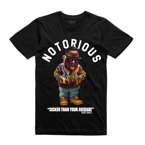 Streetwear on Demand TOONS BIGGIE TEE BLACK