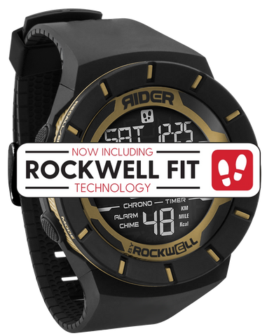 ROCKWELL THE COLISEUM FIT WATCH BLACK / GOLD