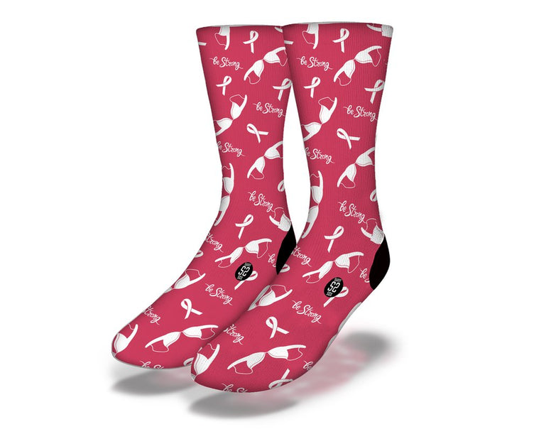 SAVVY SOX BREAST CANCER AWARENESS 7 SOCKS