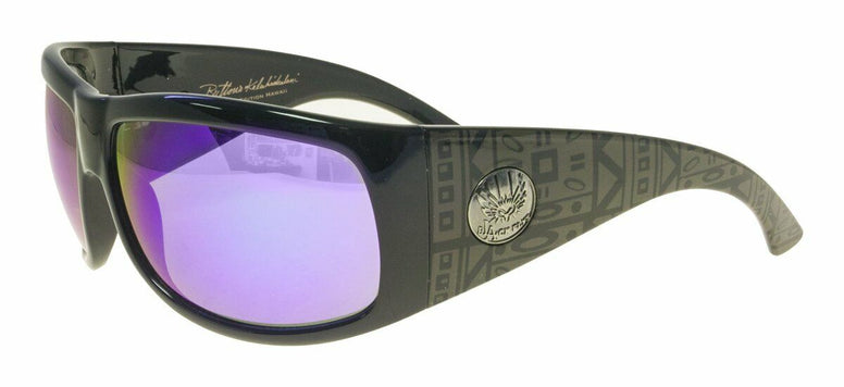 BLACK FLYS FLY COCA BUTTONS SHINY BLACK BLUE