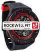 ROCKWELL THE COLISEUM FIT WATCH BLACK RED