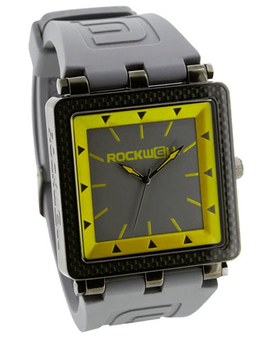 ROCKWELL THE CARBON FIBER WATCH GRAY YELLOW