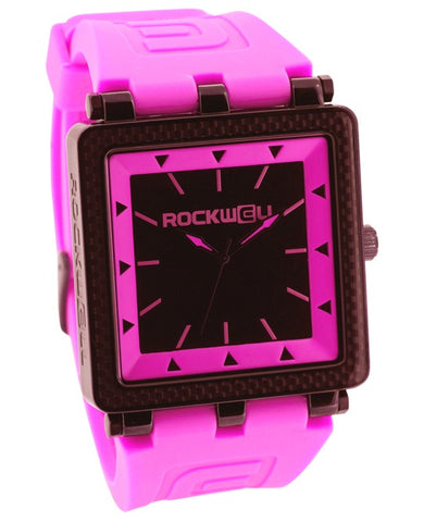 ROCKWELL THE CARBON FIBER WATCH PINK BLACK