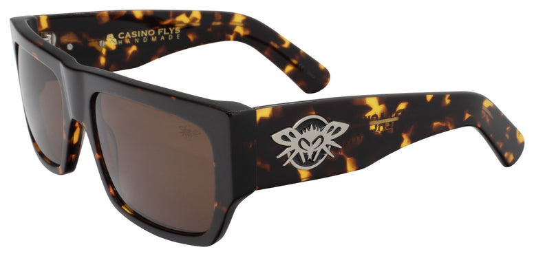 BLACK FLYS CASINO FLYS SUNGLASSES TORTOISE BROWN LENS