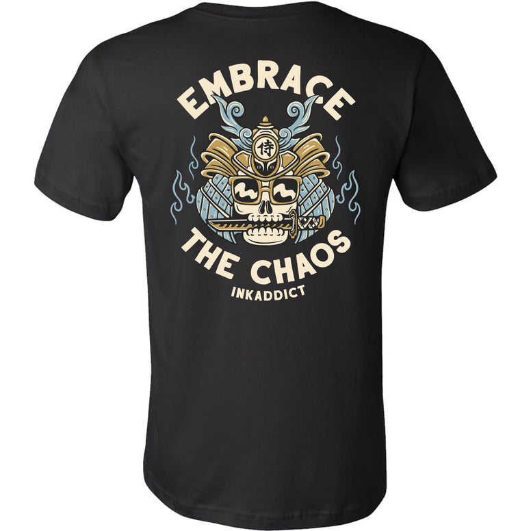 InkAddict CHAOS UNISEX BLACK Tee