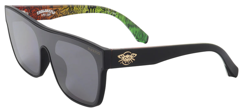 BLACK FLYS x SULLEN MONO CHOLOHA FLY SUNGLASSES MATTE BLACK SMOKE LENS