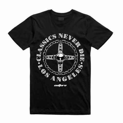 Streetwear on Demand CULTURE CLASSICS TEE BLACK