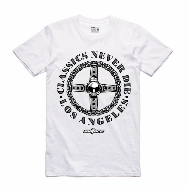 Streetwear on Demand CULTURE CLASSICS TEE WHITE