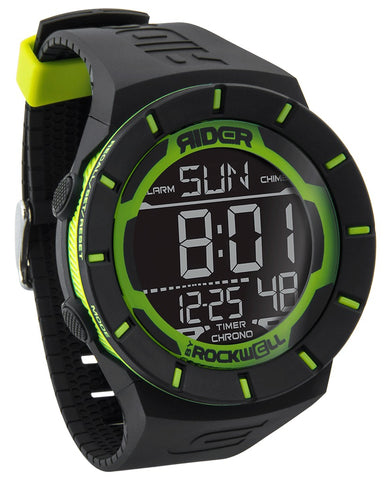 ROCKWELL THE COLISEUM WATCH BLACK GREEN