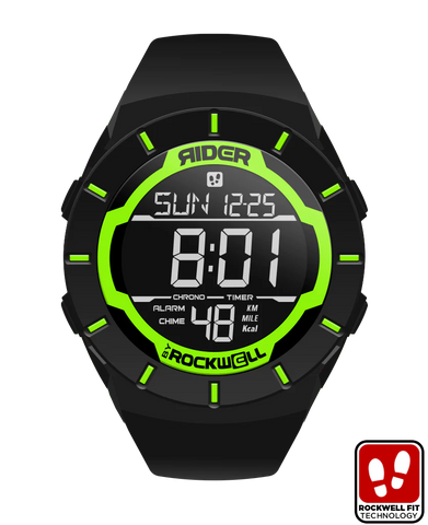 ROCKWELL THE COLISEUM FIT WATCH BLACK / GREEN