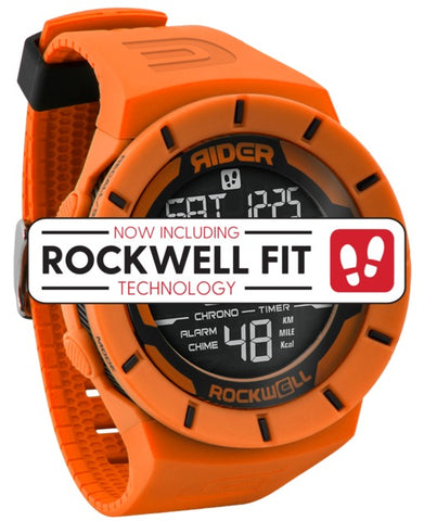 ROCKWELL THE COLISEUM FIT WATCH ORANGE BLACK