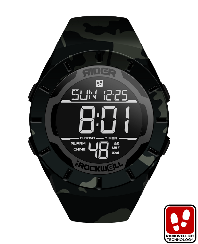 ROCKWELL THE COLISEUM FIT WATCH MULTI CAMO