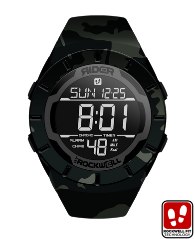 ROCKWELL THE COLISEUM FIT WATCH MULTI CAMO