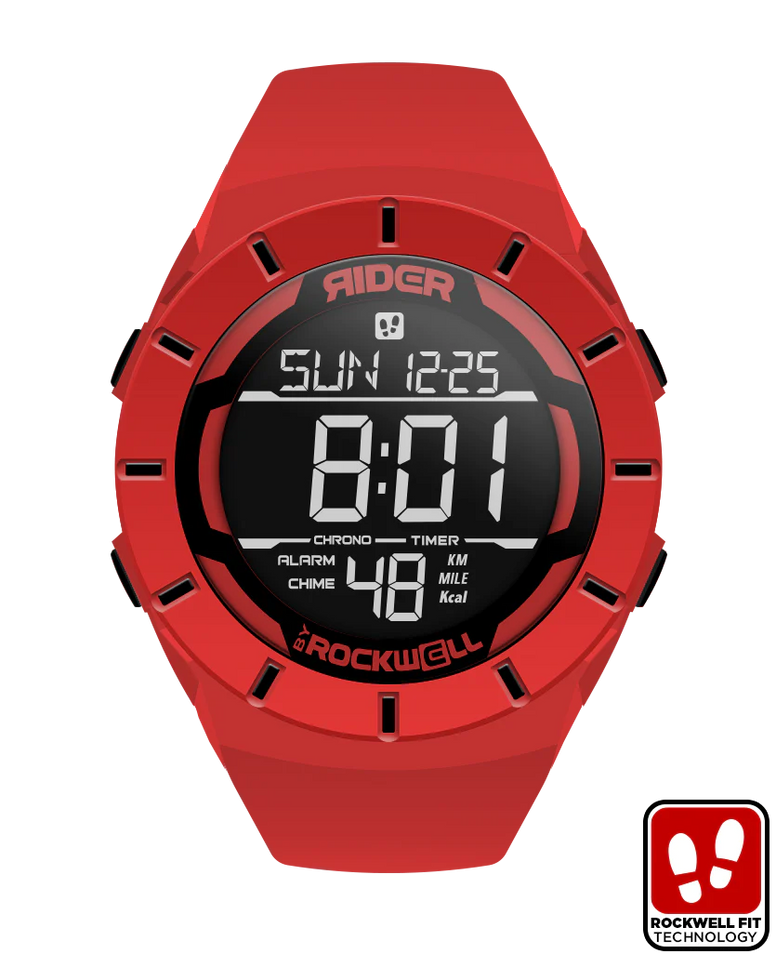 ROCKWELL COLISEUM FIT WATCH RED/BLACK