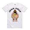 Streetwear on Demand BOOTLEG CRACK BART TEE WHITE