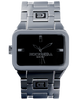 ROCKWELL DUEL TIME WATCH SILVER / BLACK