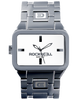 ROCKWELL DUEL TIME WATCH SILVER / WHITE