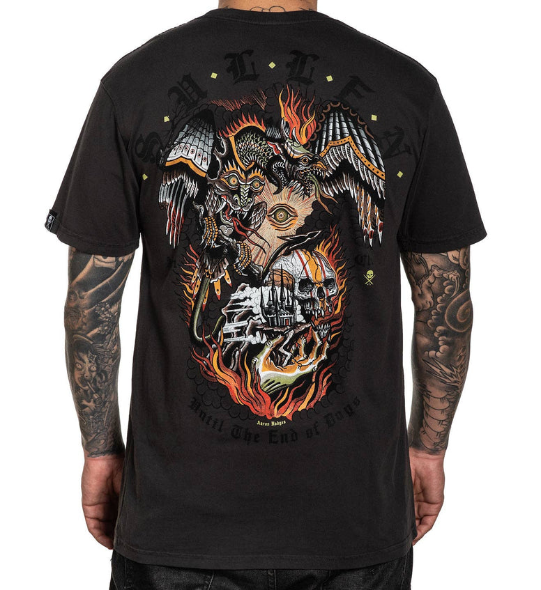 SULLEN END OF DAYS PREMIUM TEE SHIRT BLACK