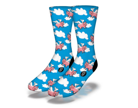 SAVVY SOX FLYING PIGS SOCKS