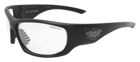 BLACK FLYS FLY DEFENSE SAFETY SUNGLASSES CLEAR