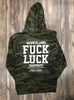 WE ARE VILLAINS FUXK LUCK HOODIE CAMO