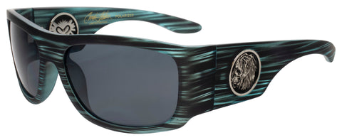 BLACK FLYS RACER FLY CHRISTIAN FLETCHER BLUE STRIPE POLARIZED SMOKE