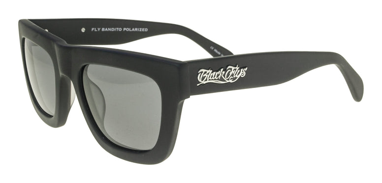 BLACK FLYS BANDITO SUNGLASSES MATTE BLACK POLARIZED