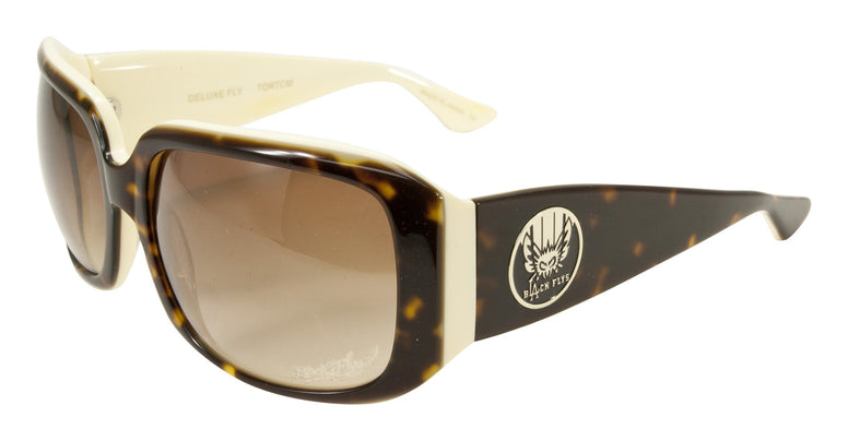 BLACK FLYS FLY GIRLS DELUXE FLY SUNGLASSES TORTOISE CREAM