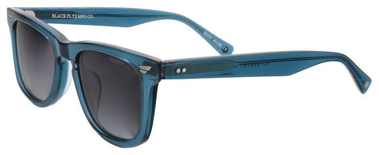BLACK FLYS FLY HARVEY SUNGLASSES POLARIZED CRYSTAL BLUE