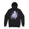 Art Society x Retro Kings x GNASHER HOODIE BLACK