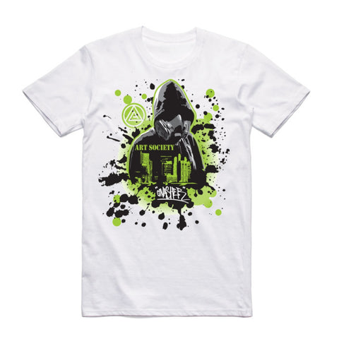 Art Society x Retro Kings x GNASHER TEE WHITE