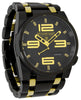 ROCKWELL THE 50mm WATCH BLACK GOLD RICKY JAMES