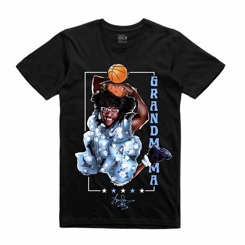 Streetwear on Demand LEGENDS GRANDMAMA TEE BLACK