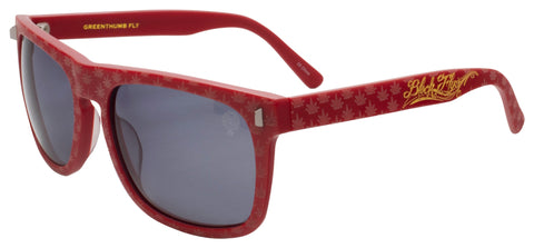 BLACK FLYS x DR GREENTHUMB SUNGLASSES MATTE RED