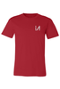 InkAddict RATTLER MENS RED Tee