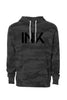 InkAddict INK Pullover Hoodie BLACK CAMO / BLACK