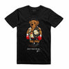 Streetwear on Demand BEAR IRON MIKE TEE BLACK