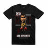 Streetwear on Demand CARICATURE IRON MIKE TEE BLACK