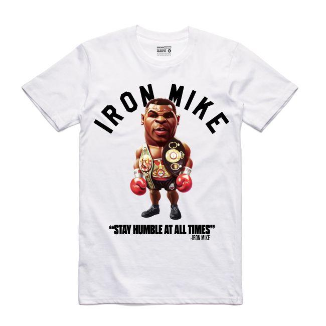 Streetwear on Demand TOONS IRON MIKE TEE WHITE