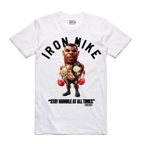 Streetwear on Demand TOONS IRON MIKE TEE WHITE