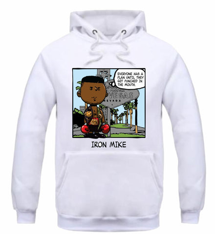 Streetwear on Demand PNUTS IRON MIKE HOODIE WHITE