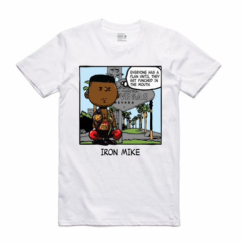 Streetwear on Demand PNUTS IRON MIKE TEE WHITE