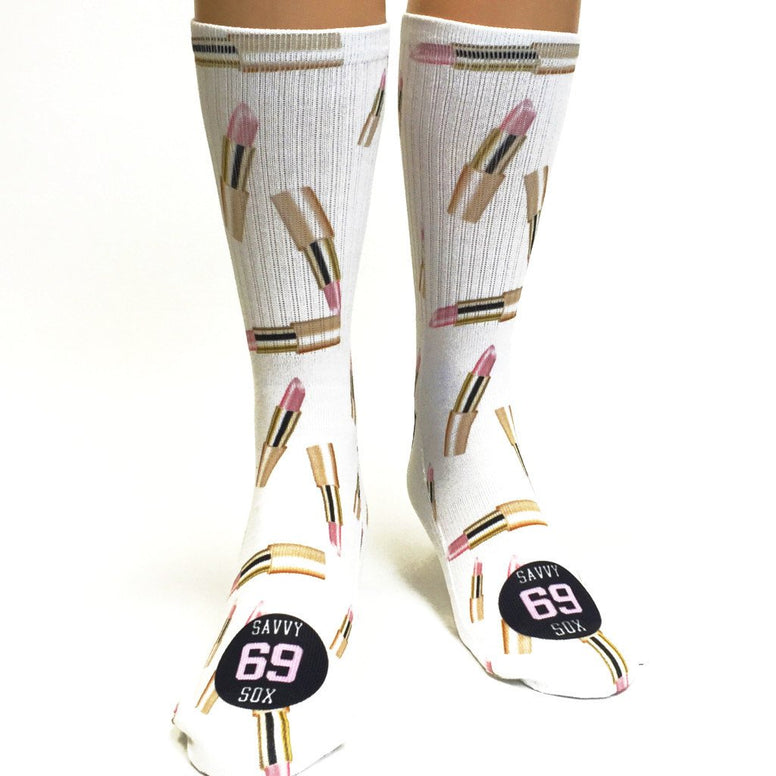 SAVVY SOX JENNY69 LIPSTICK SOCKS